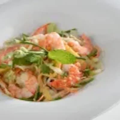 Lemon shrimp salad