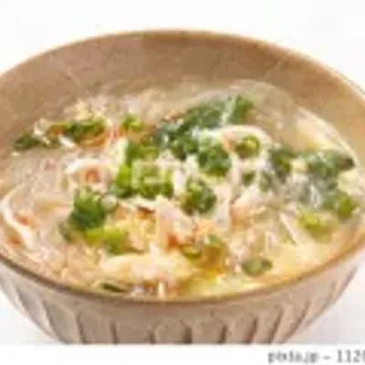 Chicken vermicelli soup