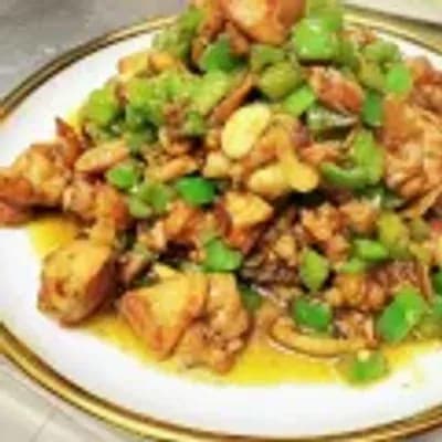 Chicken with green pepper