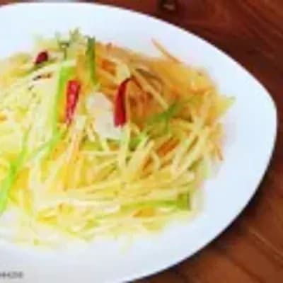 Sautéed shredded potatoes