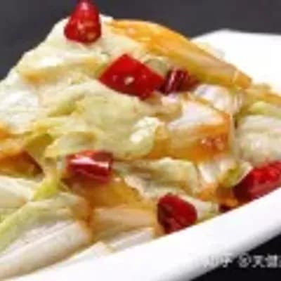 Sour and spicy Chinese cabbage