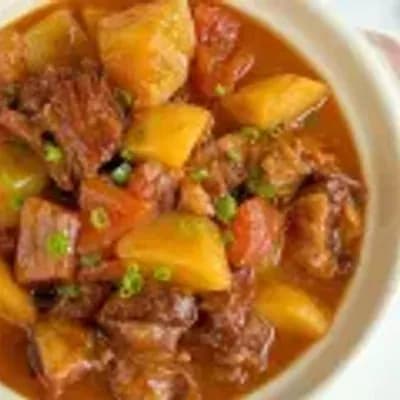 Beef brisket hot pot